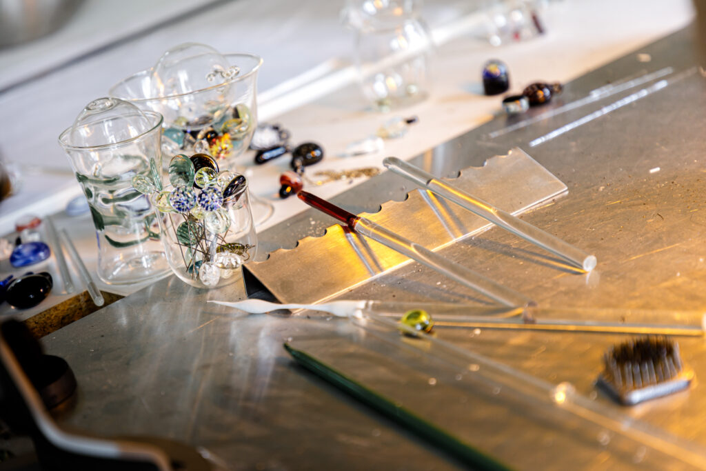 Visite ateliers verriers